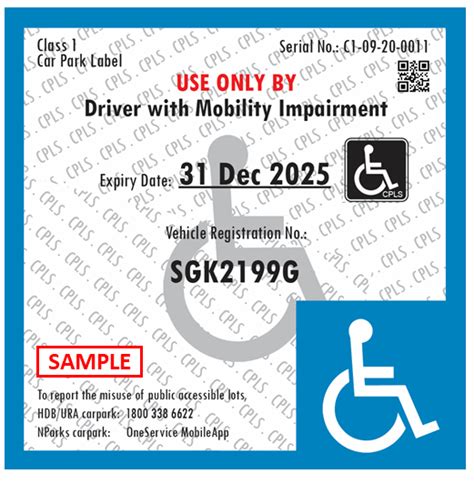 handicap parking lot requirements singapore|CAR PARK LABEL SCHEME (CPLS) FREQUENTLY ASKED .
